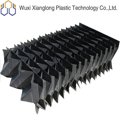 PVC 루버 냉각탑 추진력 배제기 30 밀리미터 PVC 안개 제거장치