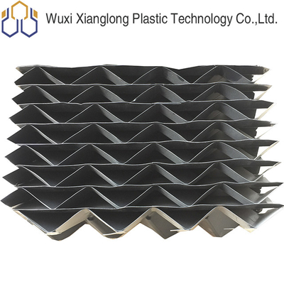 PVC 루버 냉각탑 추진력 배제기 30 밀리미터 PVC 안개 제거장치