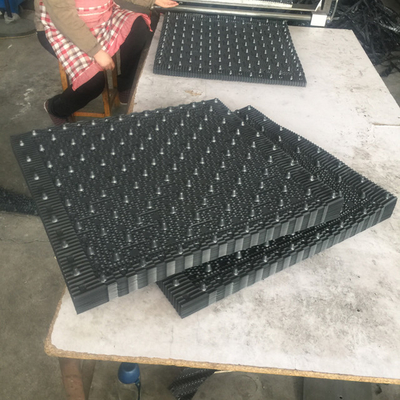 탑을 냉각시키는 750X2000mm 엄격한 PVC는 탑을 냉각시키는 CF750 충전물 매체를 충전합니다