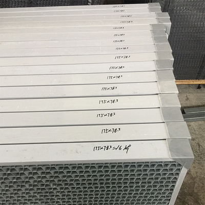 드리프트 엘리미네이터를 위한 PVC CPVC 공기 흡입구 루버 62 밀리미터 70 밀리미터 냉각탑 루버