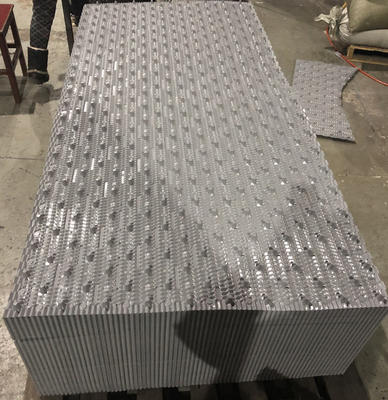 탑을 냉각시키는 750X2000mm 엄격한 PVC는 탑을 냉각시키는 CF750 충전물 매체를 충전합니다