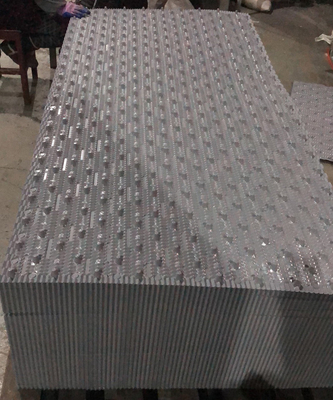 탑을 냉각시키는 750X2000mm 엄격한 PVC는 탑을 냉각시키는 CF750 충전물 매체를 충전합니다