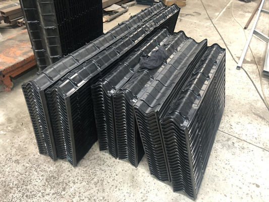 냉각탑 역류 횡류 셀 방식 디자인의 PVC 145MM EAC 드리프트 엘리미네이터