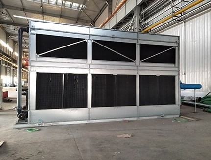 ABS 380V를 순환시키는 닫힌 냉각수 탑 교차한 플로우 언론들