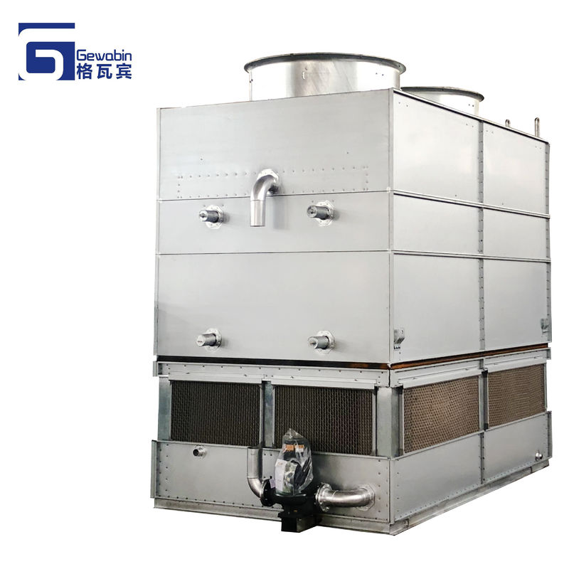 80 Ton Cooling Tower Exporter Square Closed Loop Type Counter Flow Water Cooling Tower
